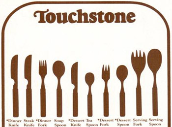 Touchstone cutlery Denby Pottery